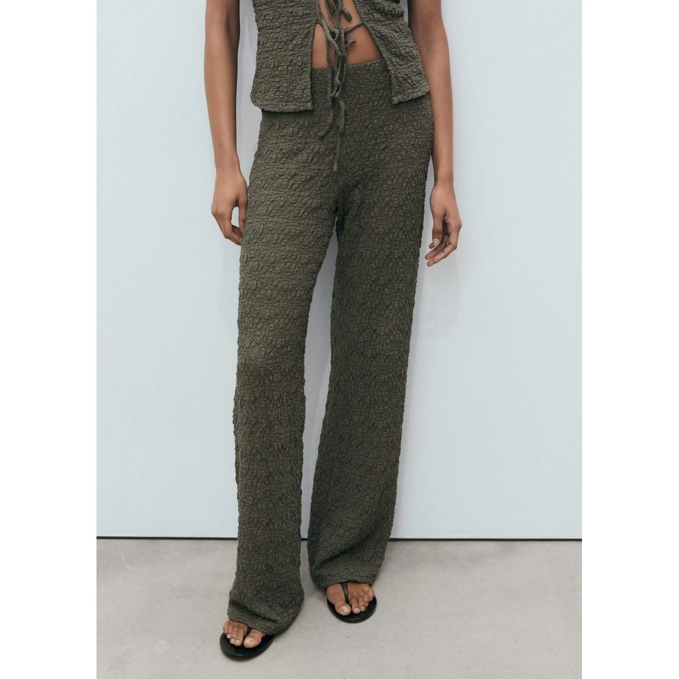 Pantalon Verdi - Khaki - Image 2