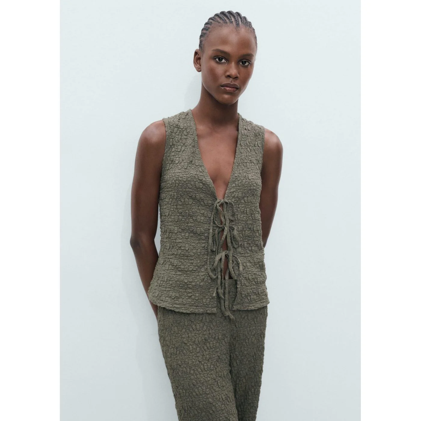 Pantalon Verdi - Khaki - Image 4