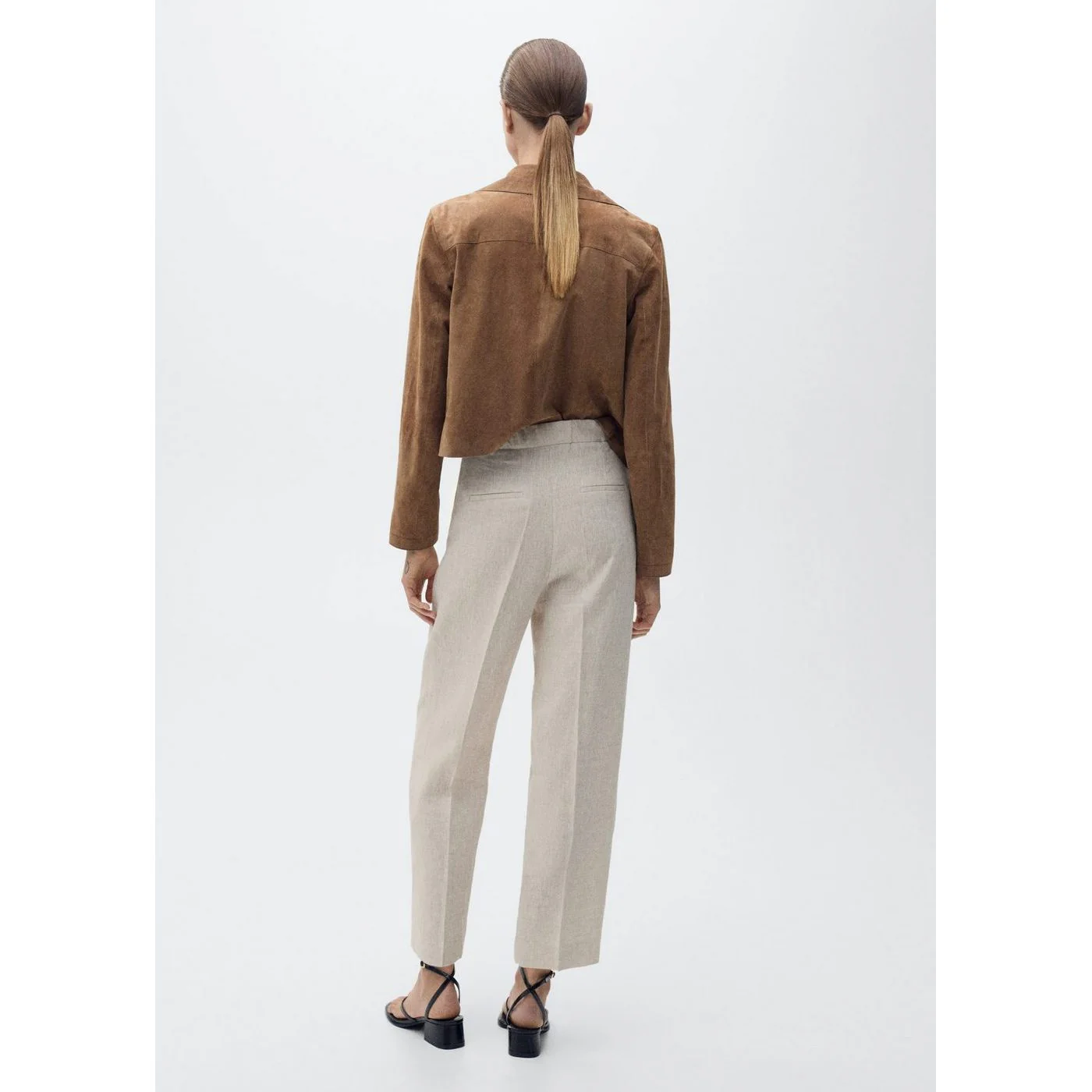 Pantalon Brunoli - Beige - Image 3