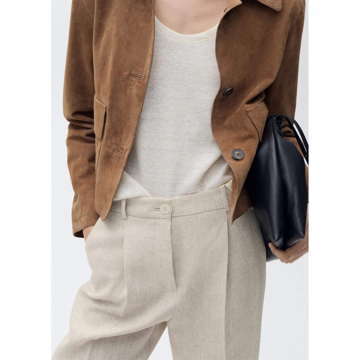 Pantalon Brunoli - Beige - Image 4