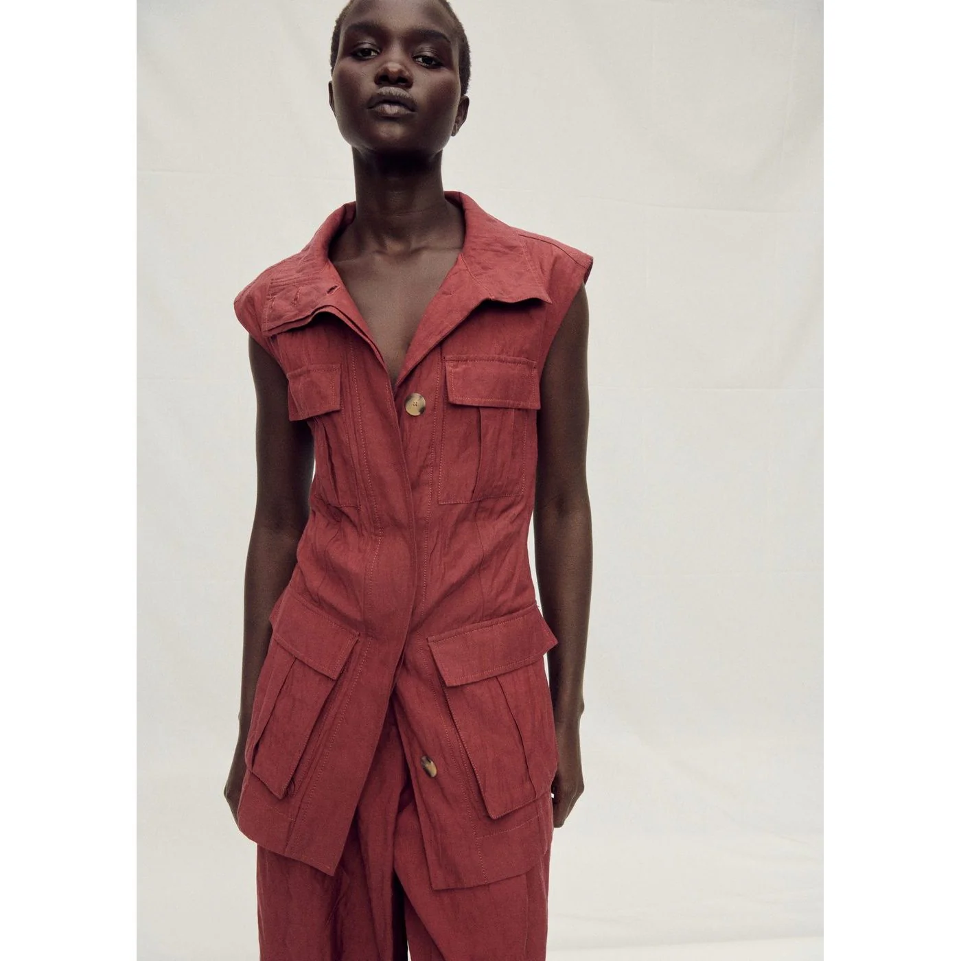 Gilet Beets - Vin - Image 2