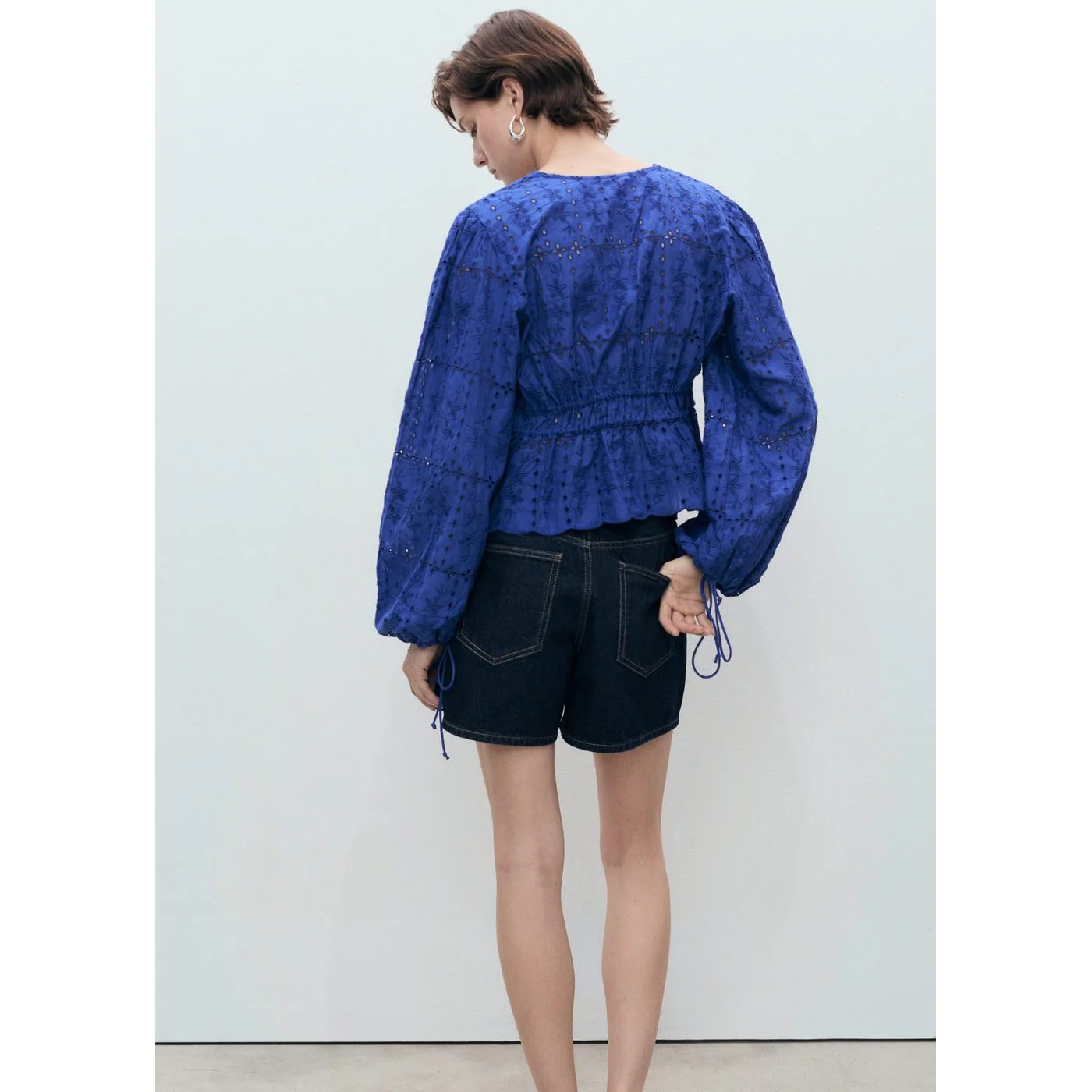 Blouse Zelda - Bleu - Image 3