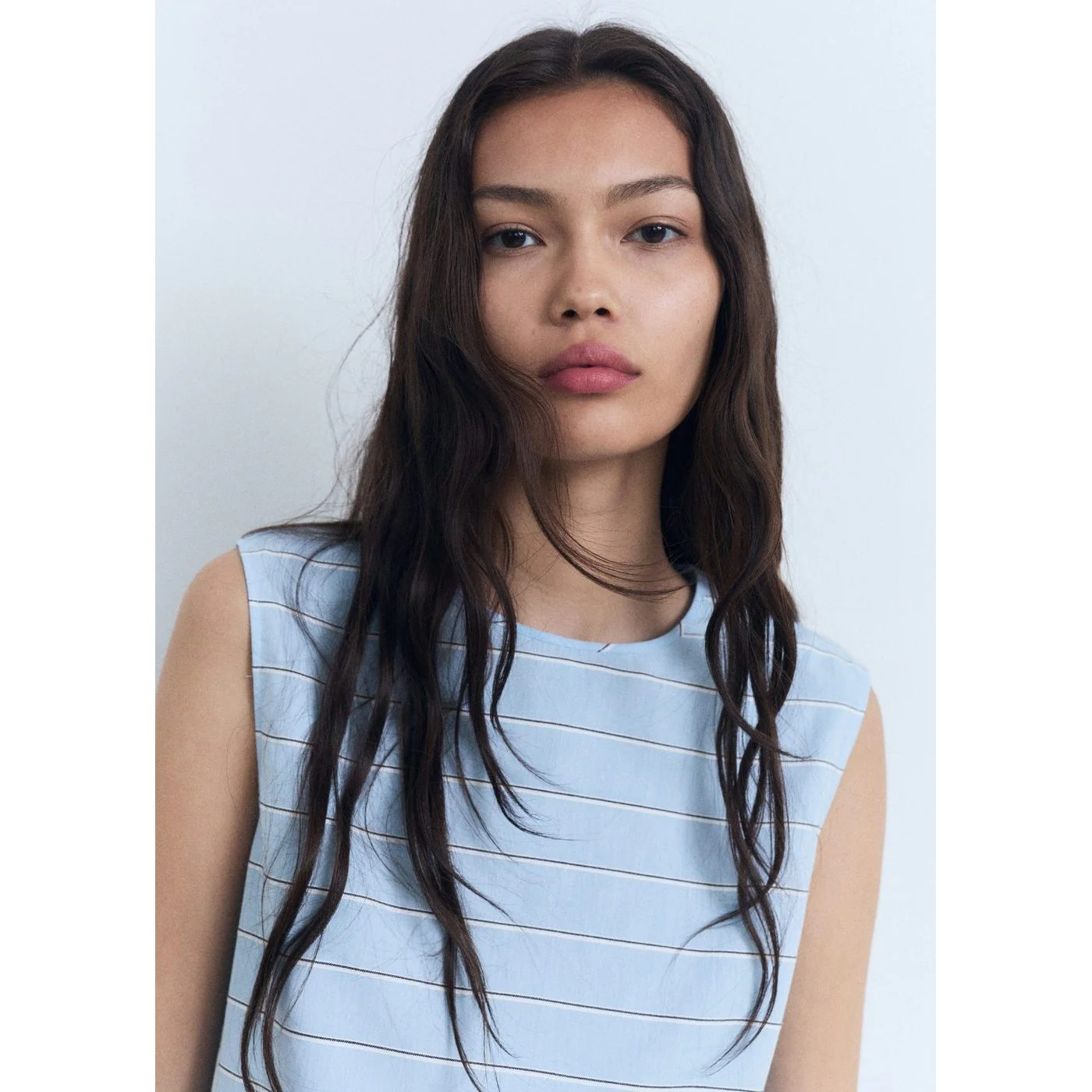 Blouse Anita - Bleu Ciel - Image 4