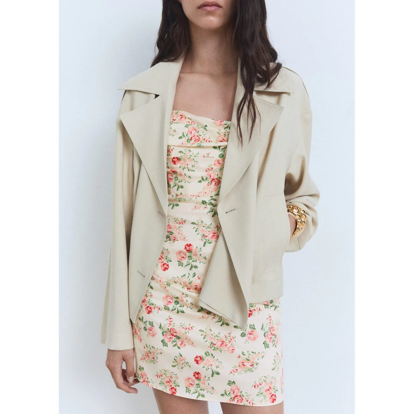 Robe Greet - Ecru - Image 5