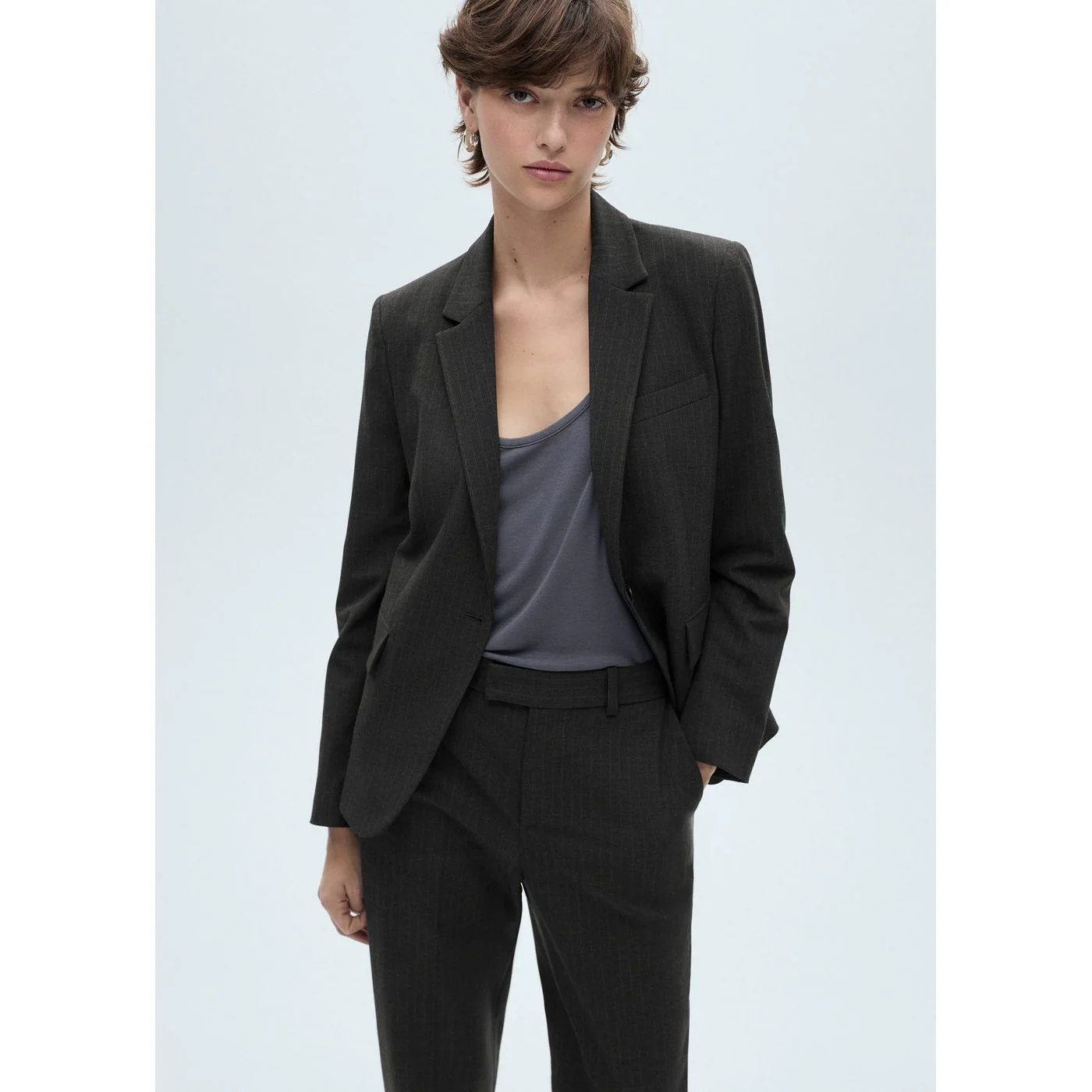 Pantalon Rorvik - Gris Foncé - Image 4
