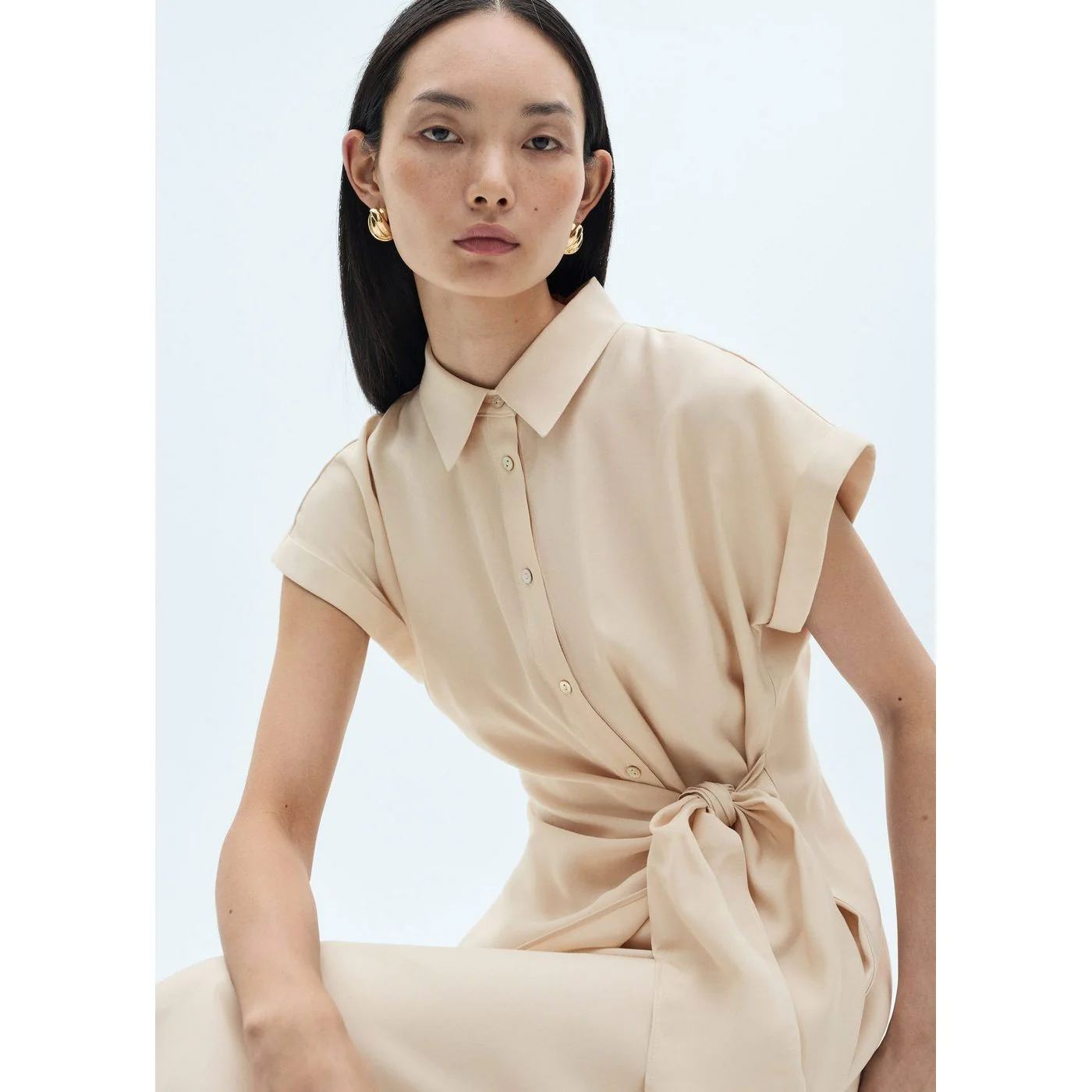 Robe Bosco-W - Beige - Image 5