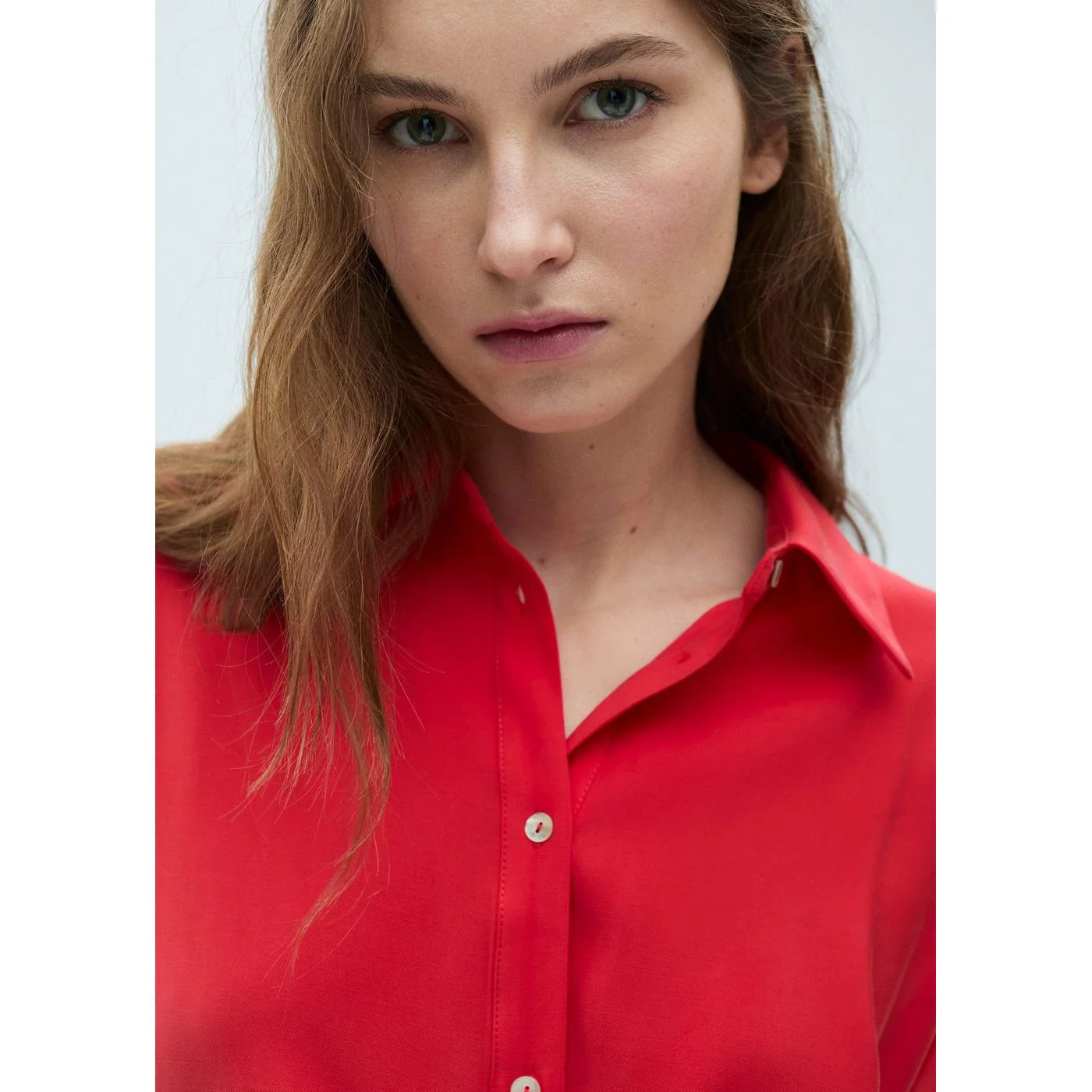 Robe Bosco-W - Rouge Corail - Image 4