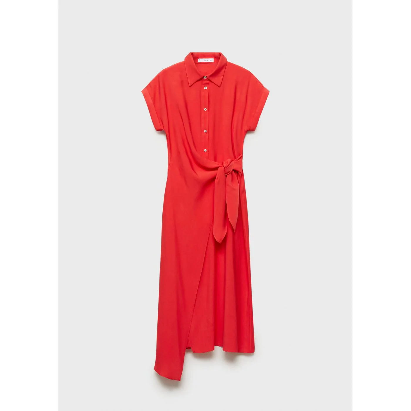 Robe Bosco-W - Rouge Corail - Image 7