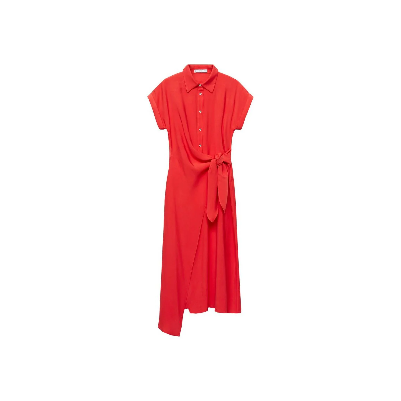 Robe Bosco-W - Rouge Corail - Image 8