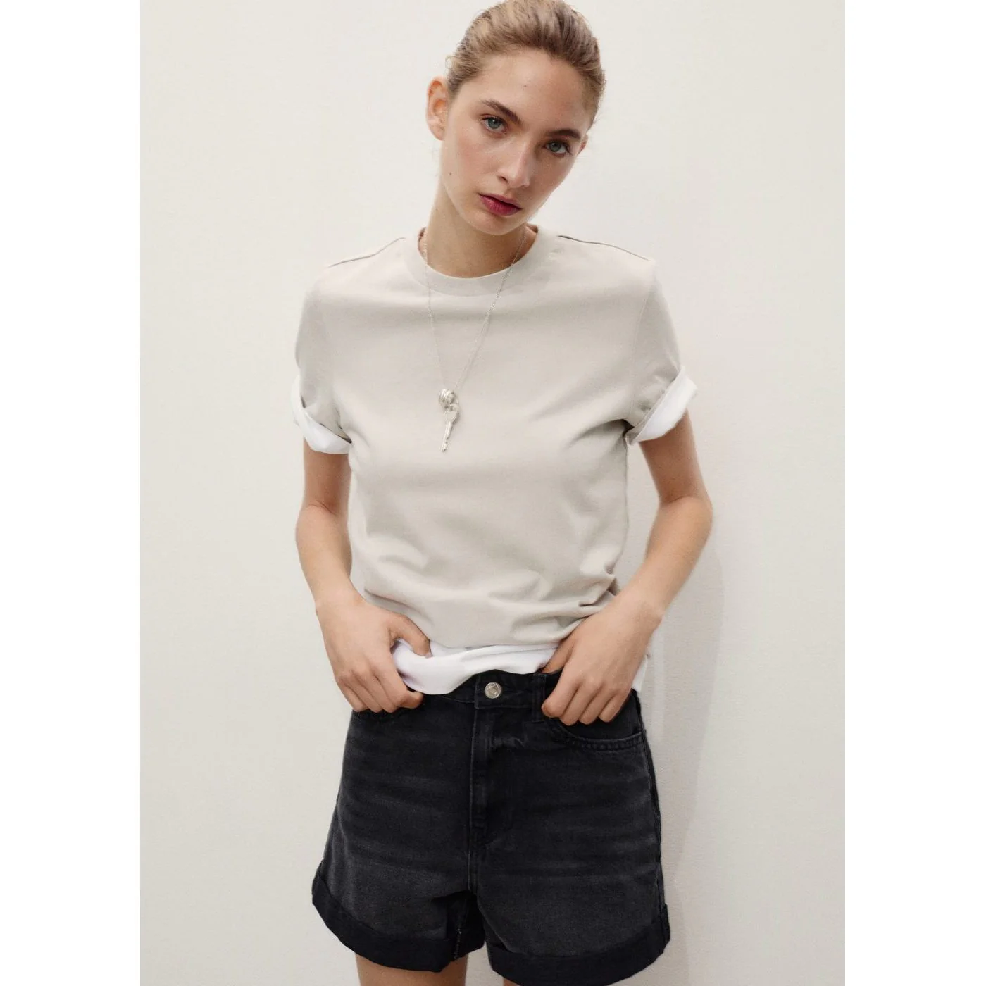 Short Mom - Denim Noir - Image 4
