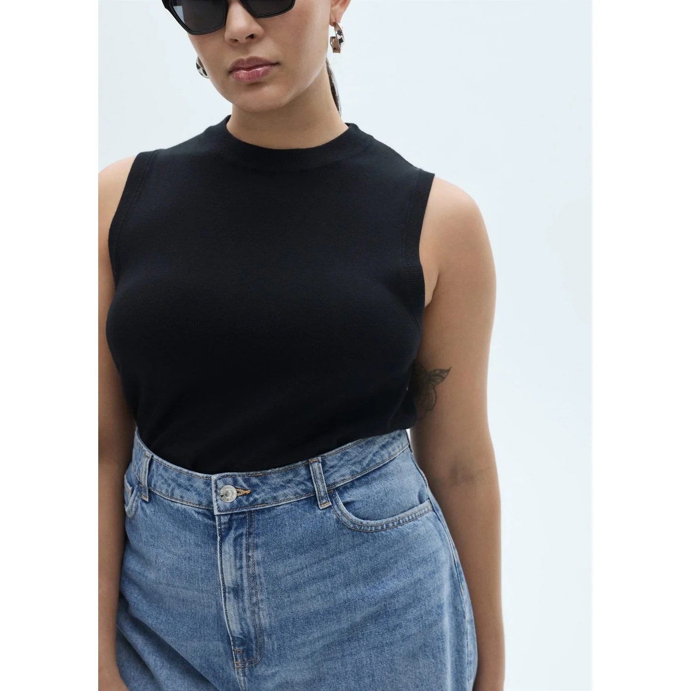 Short Mom - Bleu Moyen - Image 6