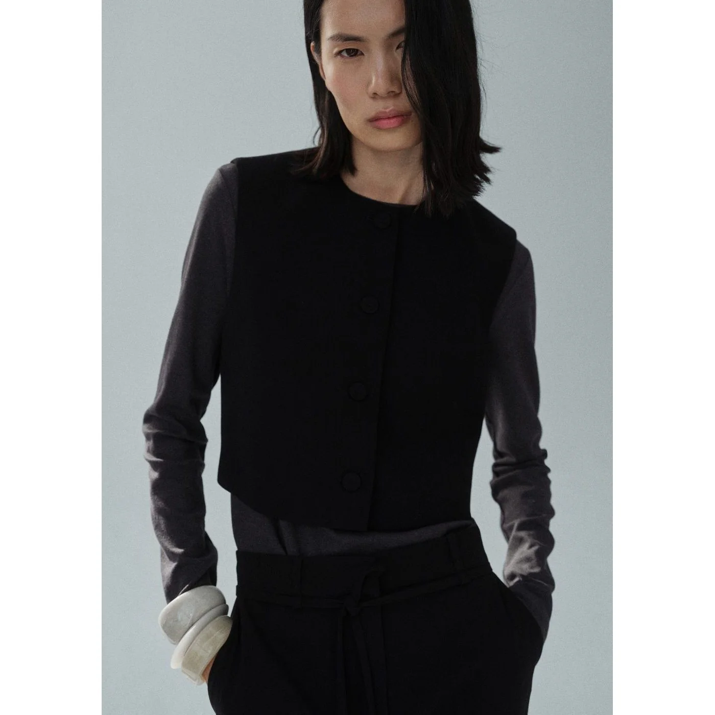 Manteau Cagliari - Black - Image 2