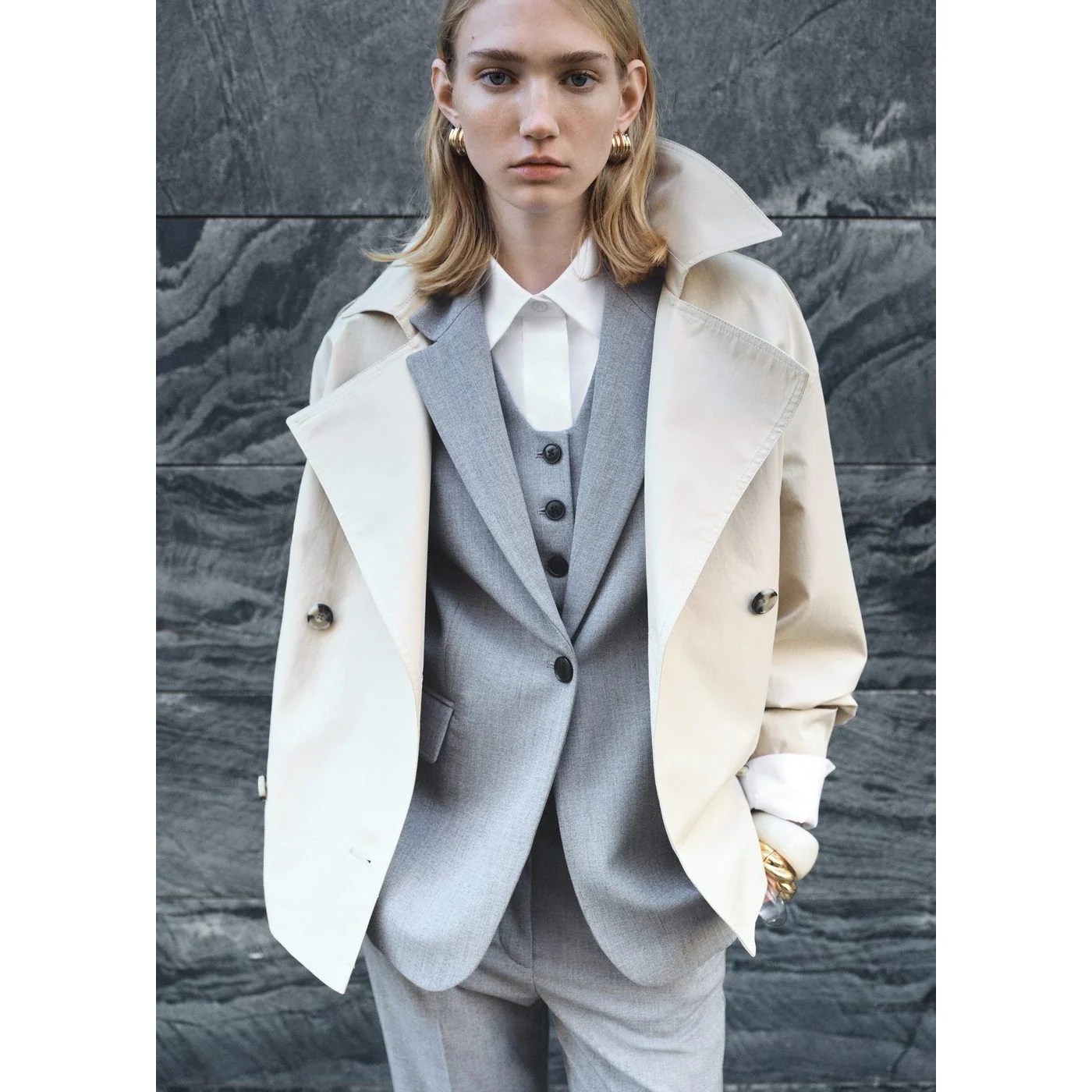 Veste Lipa - Gris Clair/Pastel - Image 10