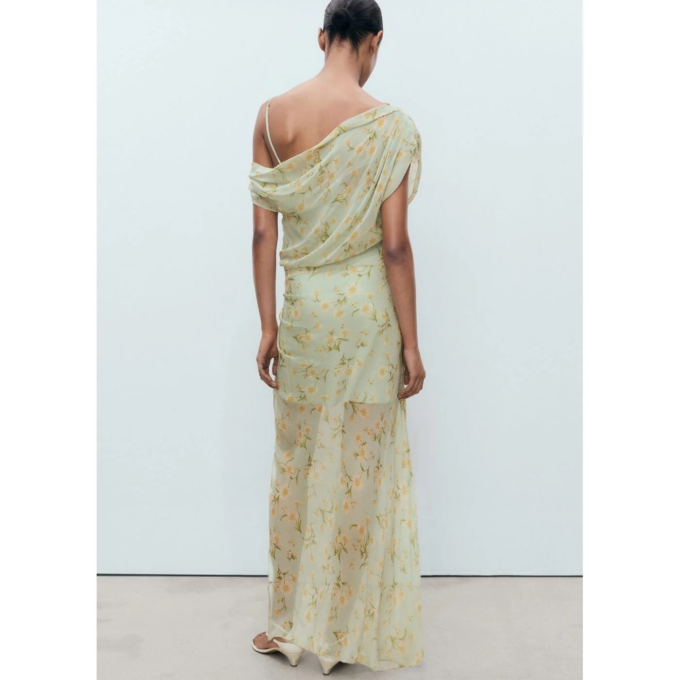 Robe Donna - Vert Pastel - Image 3
