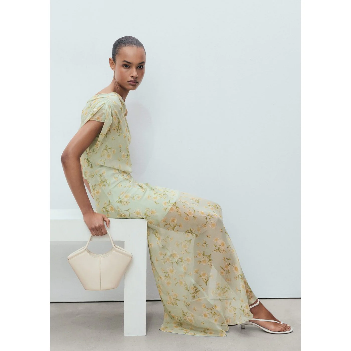 Robe Donna - Vert Pastel - Image 5