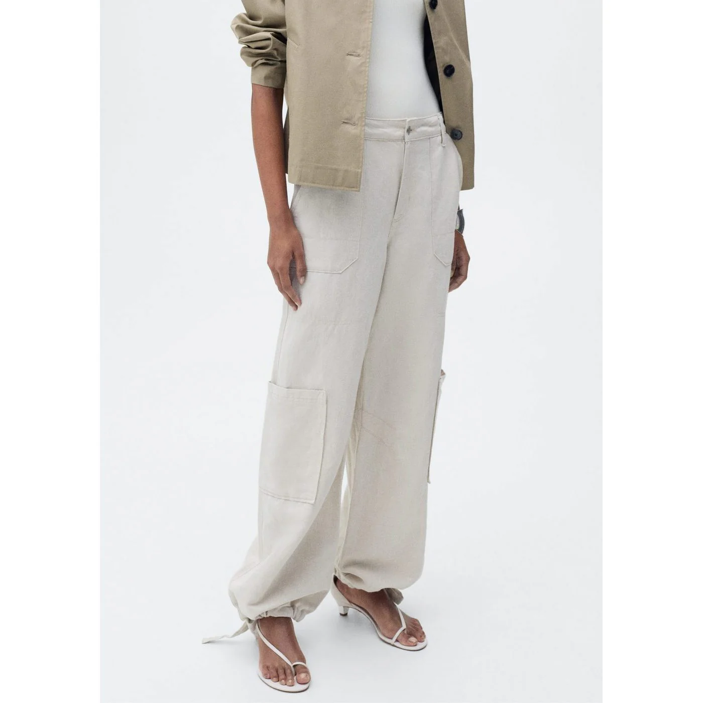 Pantalon Ellie - Gris Clair/Pastel - Image 2