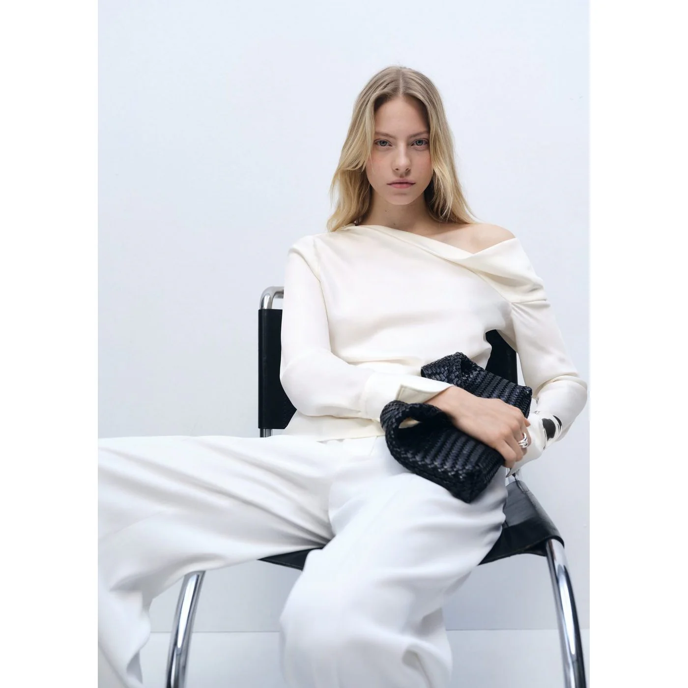 Blouse Manuela - Blanc Cassé - Image 4