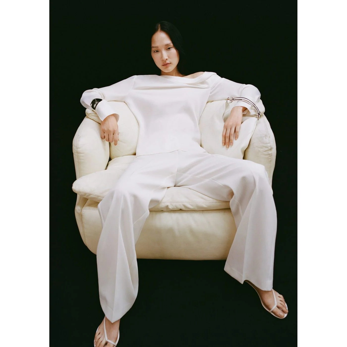 Blouse Manuela - Blanc Cassé - Image 8