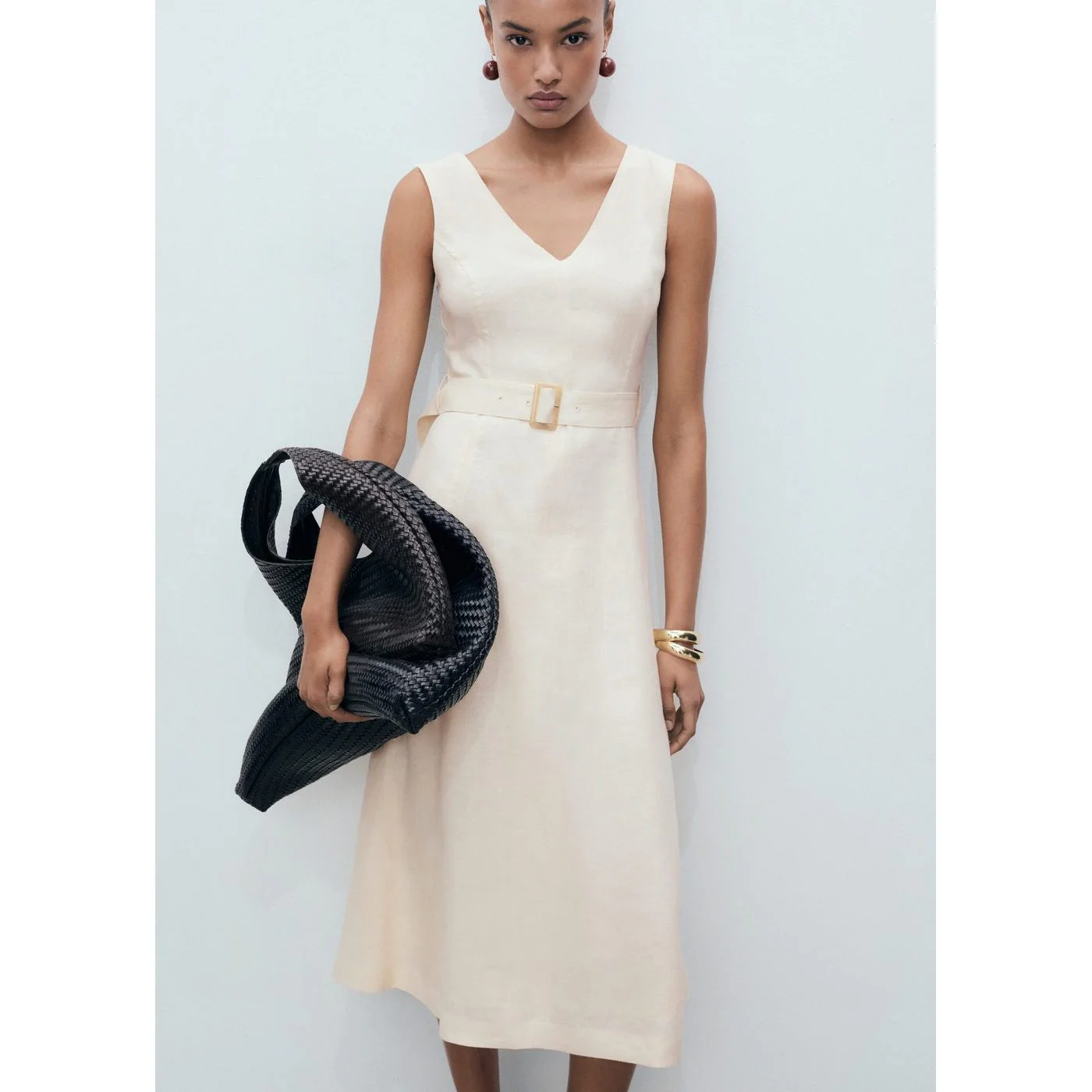 Robe Laura - Beige - Image 2