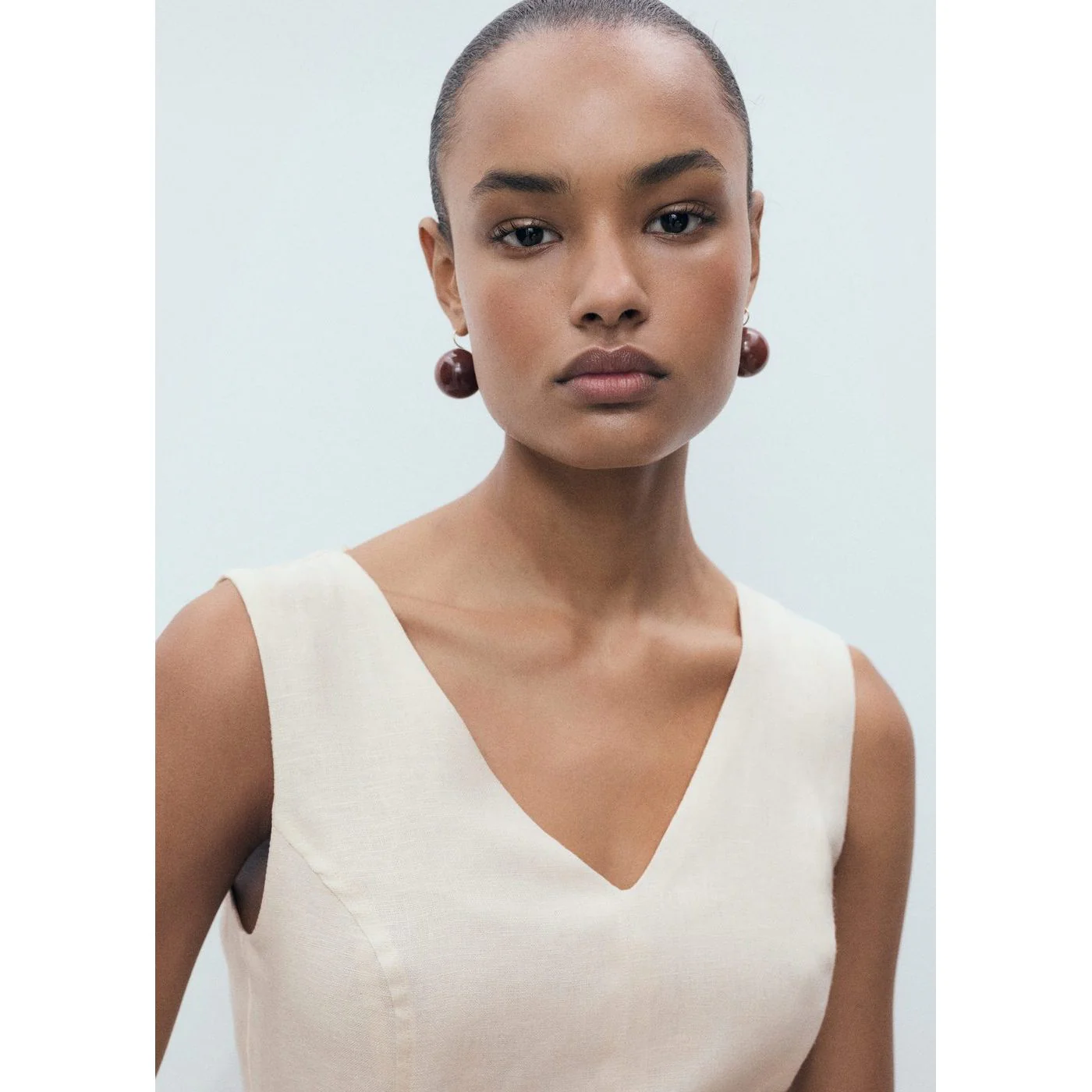 Robe Laura - Beige - Image 4
