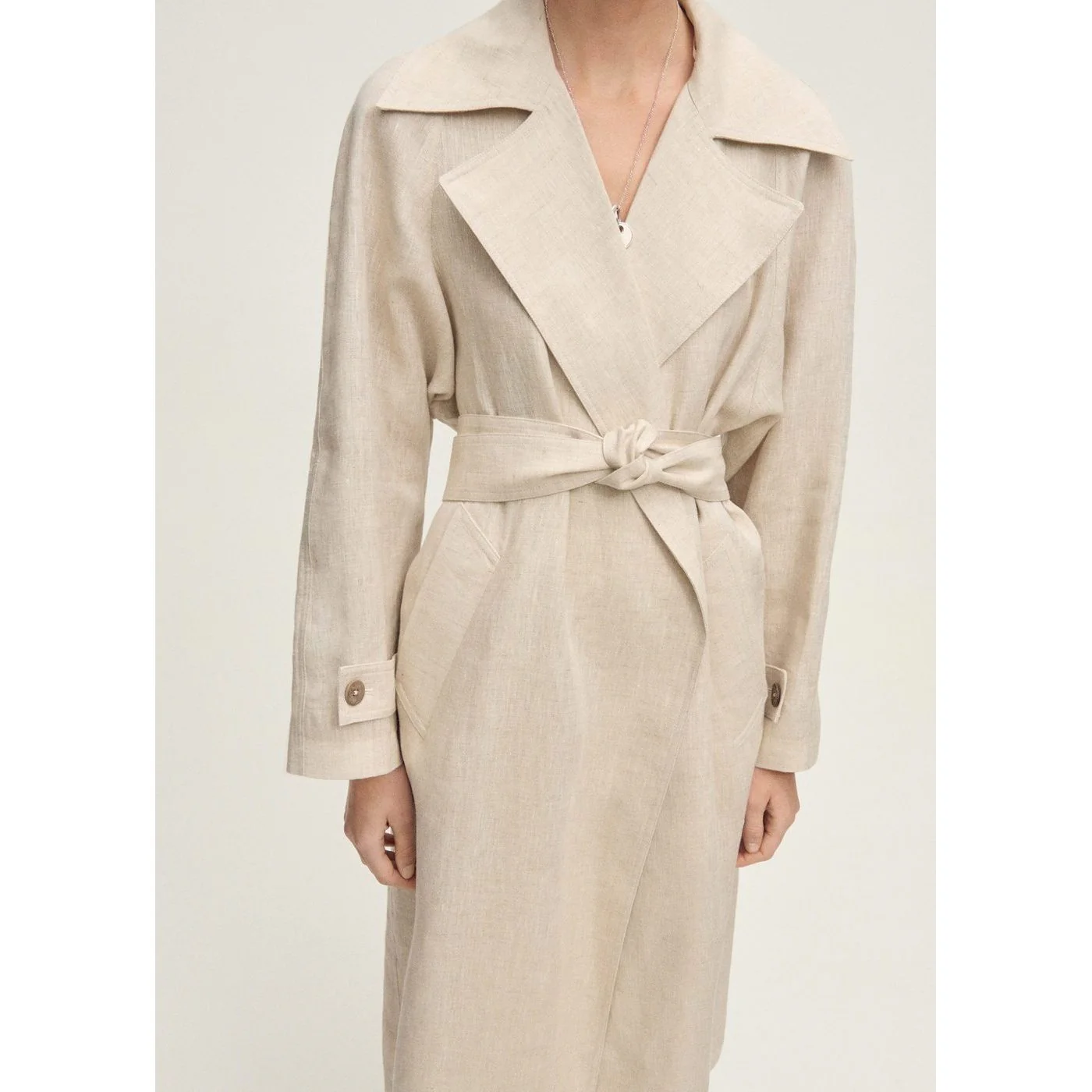 Trench Wanalino - Gris Clair/Pastel - Image 2
