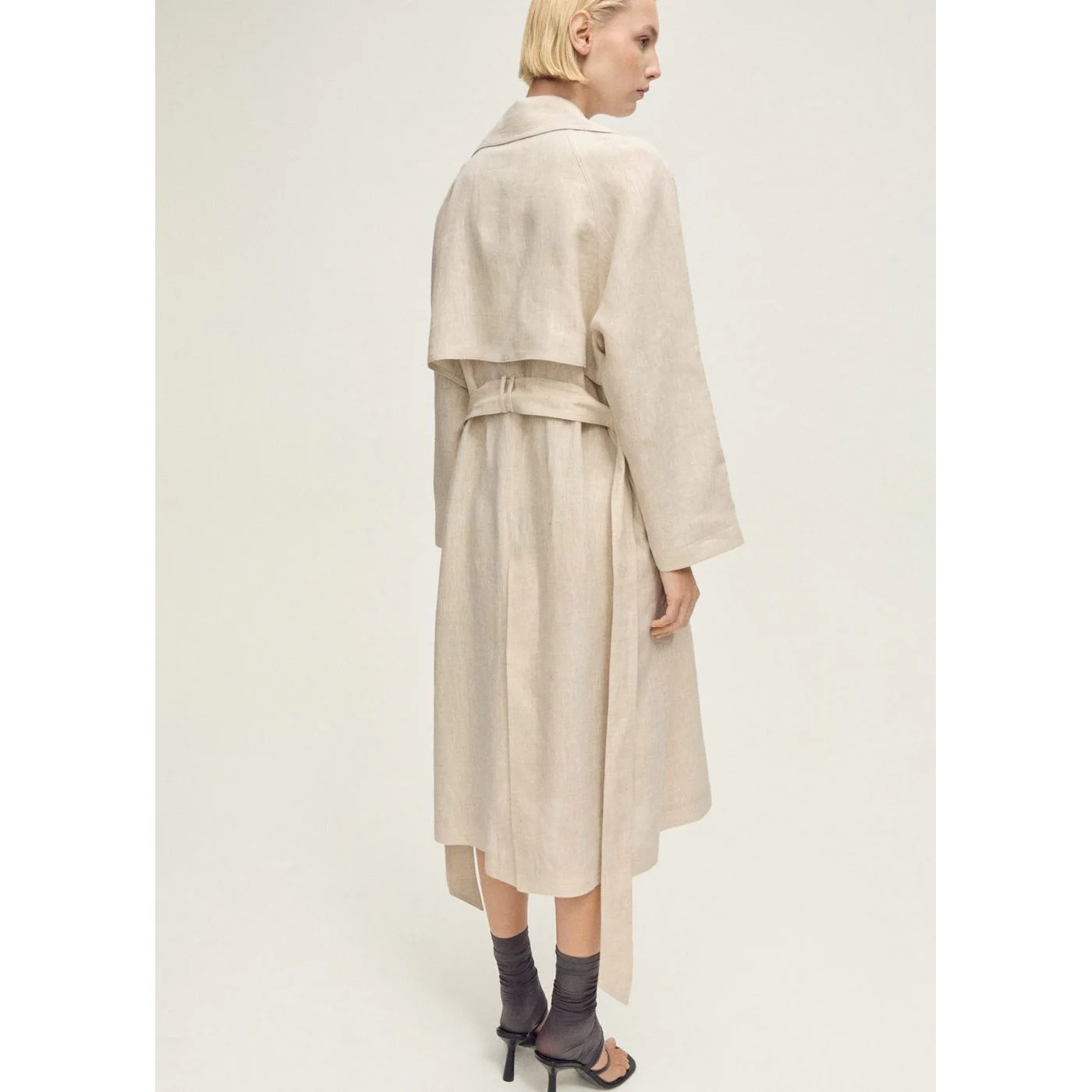 Trench Wanalino - Gris Clair/Pastel - Image 3