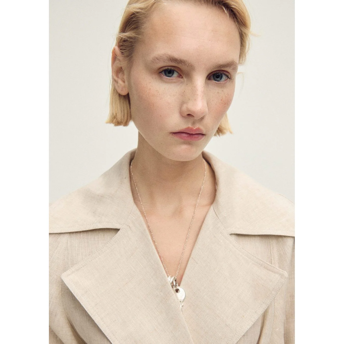 Trench Wanalino - Gris Clair/Pastel - Image 4