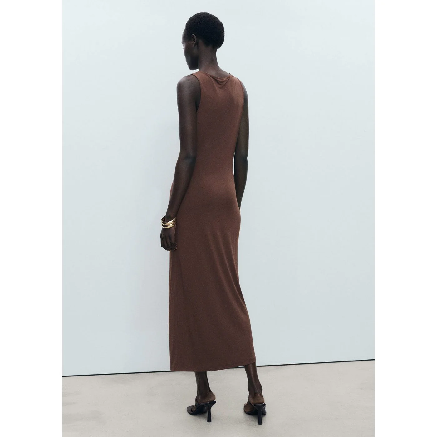 Robe Mile - Chocolat - Image 3