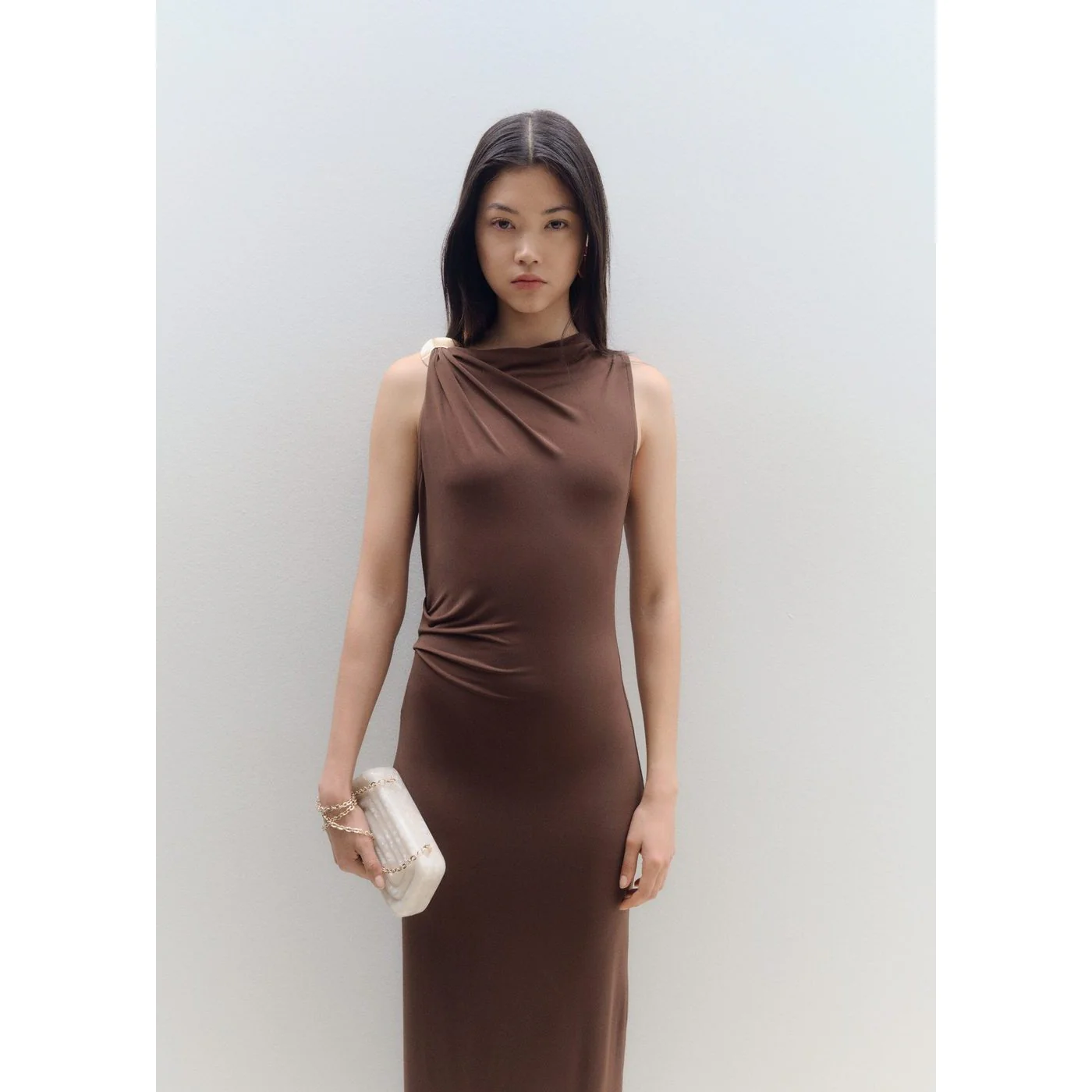 Robe Mile - Chocolat - Image 6