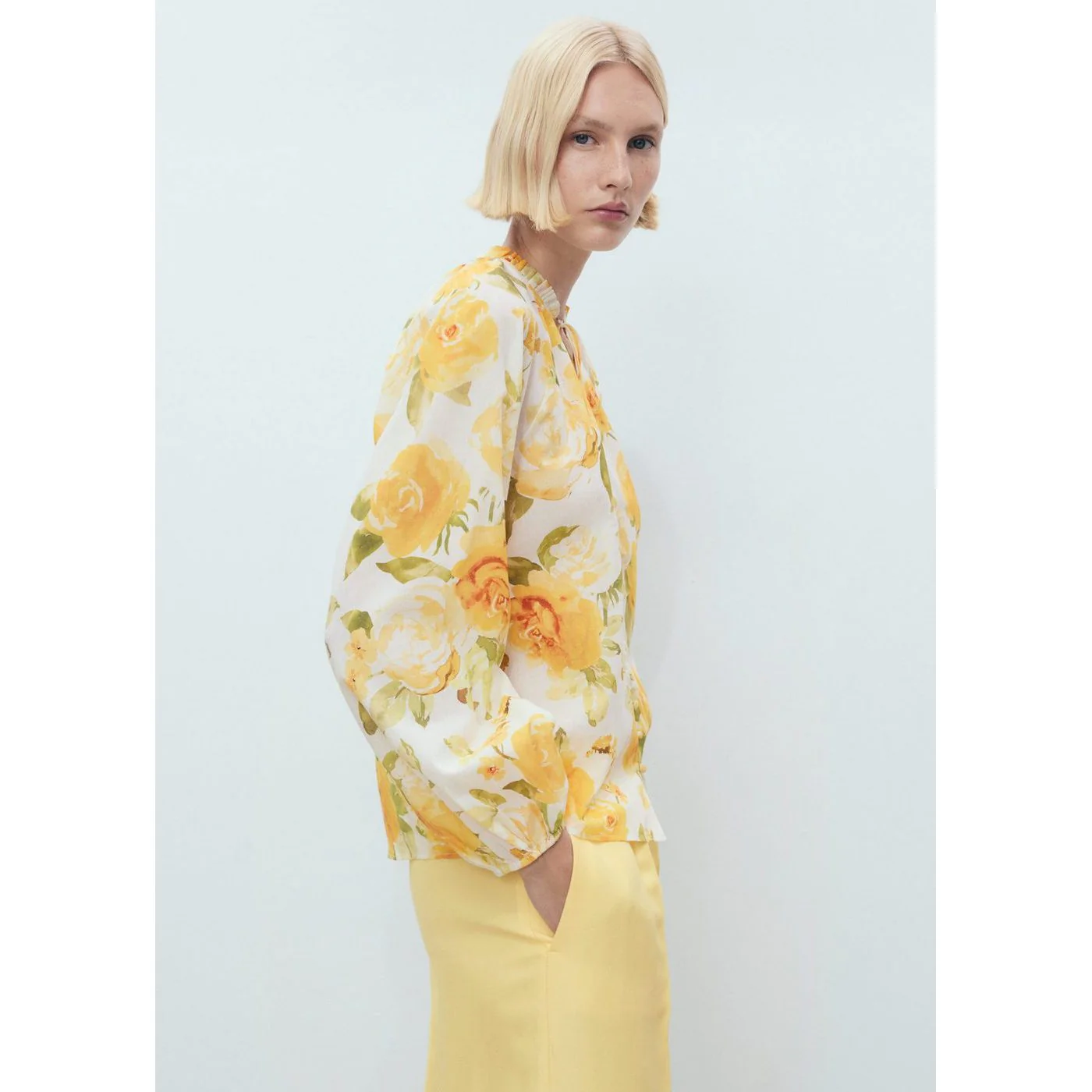 Blouse Molly - Yellow - Image 2