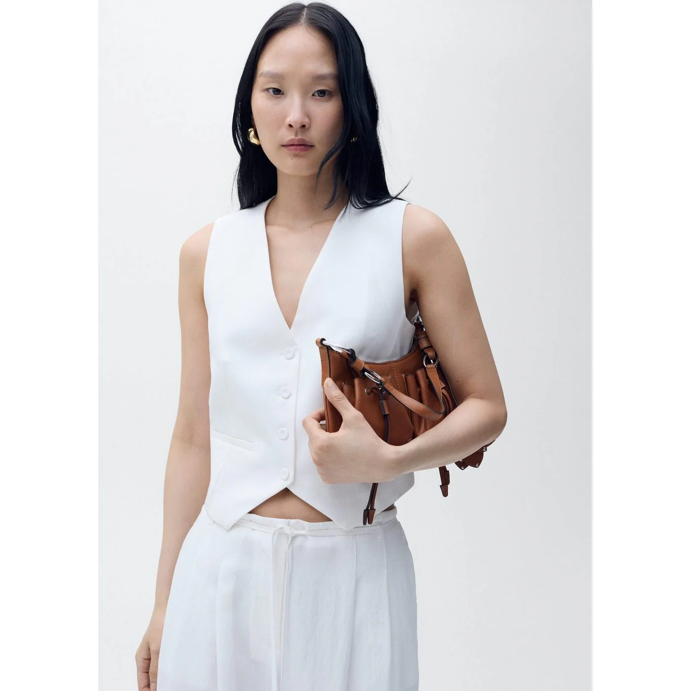 Gilet Bonnie - Blanc - Image 2
