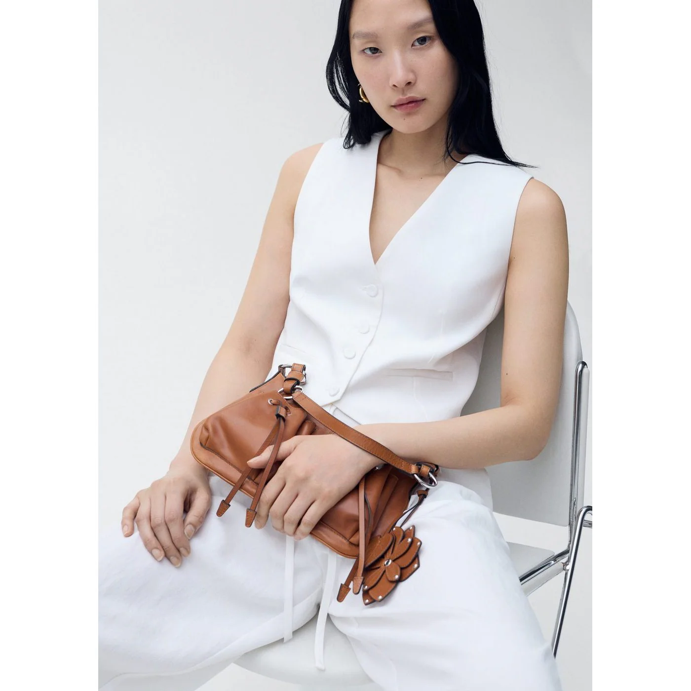 Gilet Bonnie - Blanc - Image 4