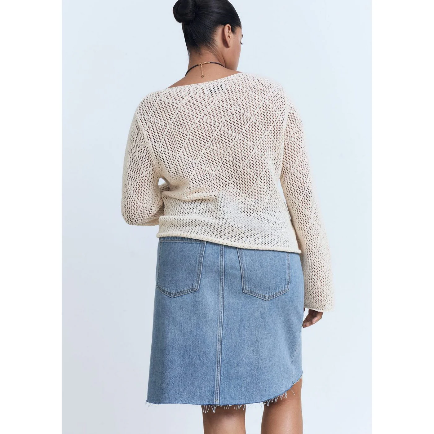 Jupe Paulina - Bleu Moyen - Image 6