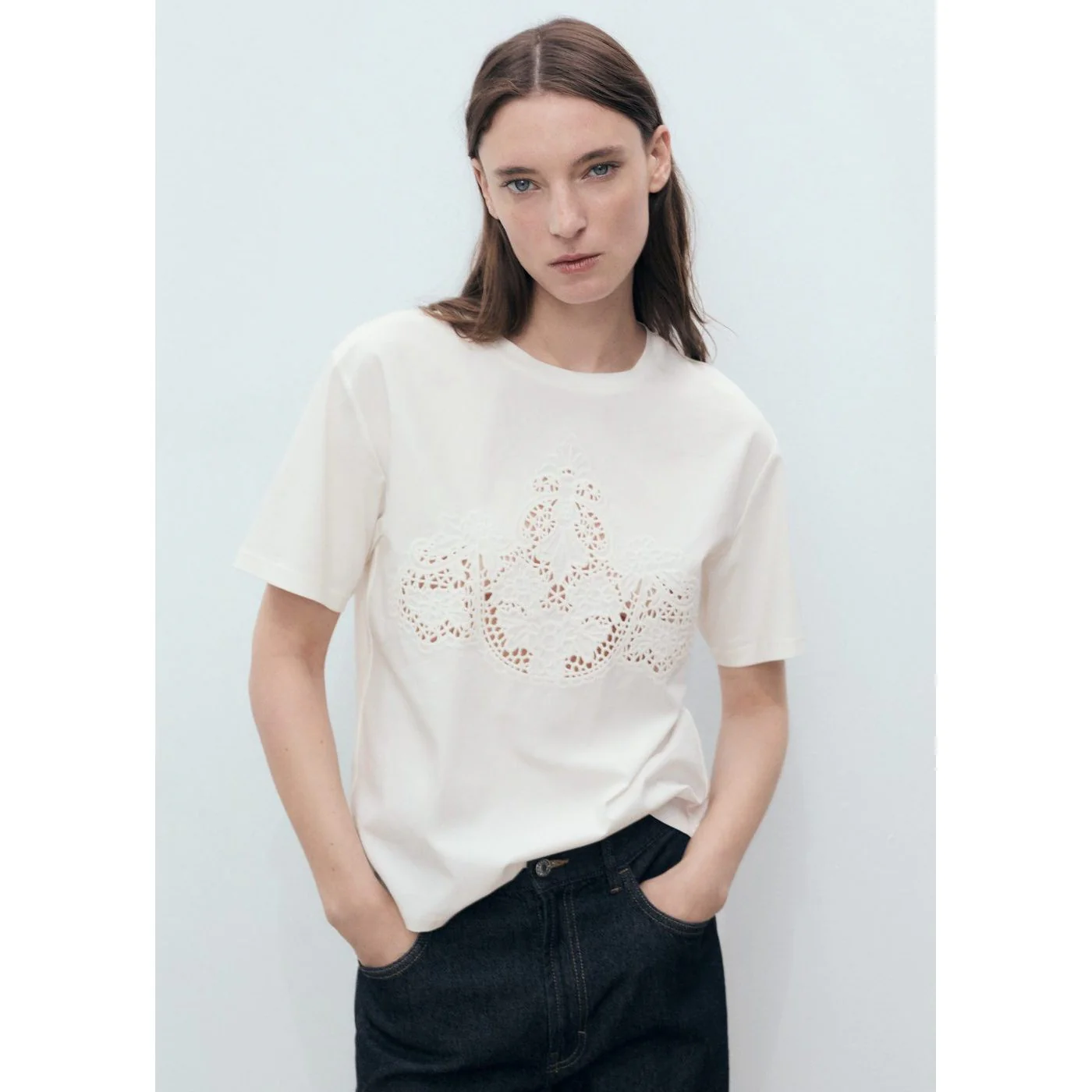 T-Shirt Hen - White - Image 2