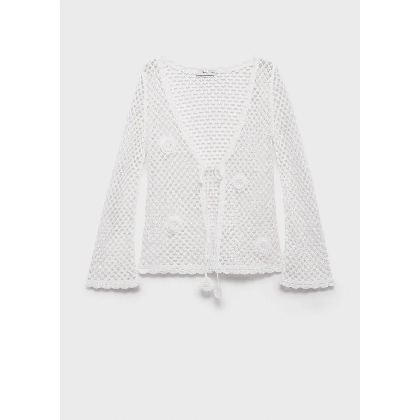 Cardigan Diana - Blanc - Image 6
