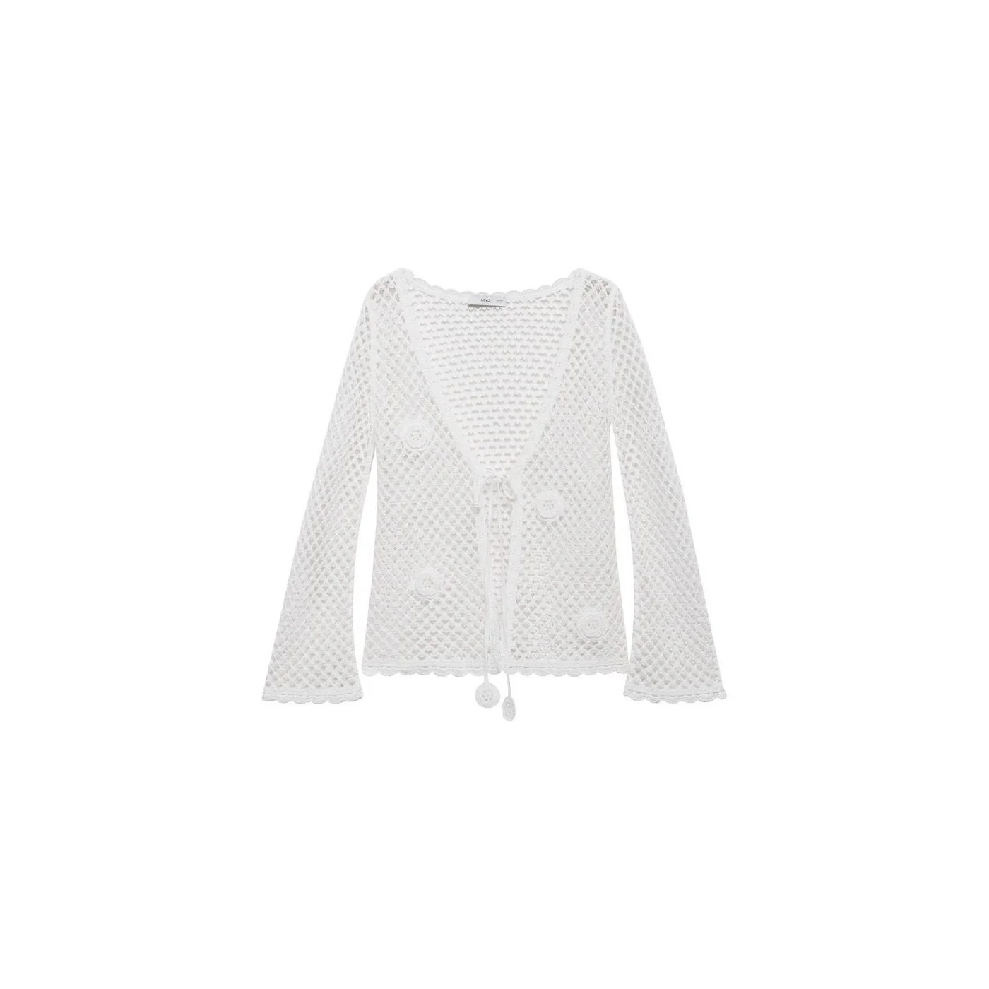 Cardigan Diana - Blanc - Image 7