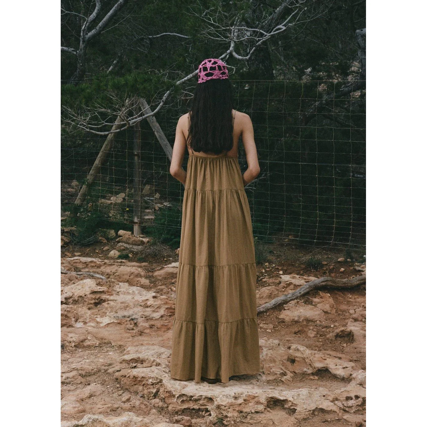Robe Aloho - Gris Clair/Pastel - Image 3
