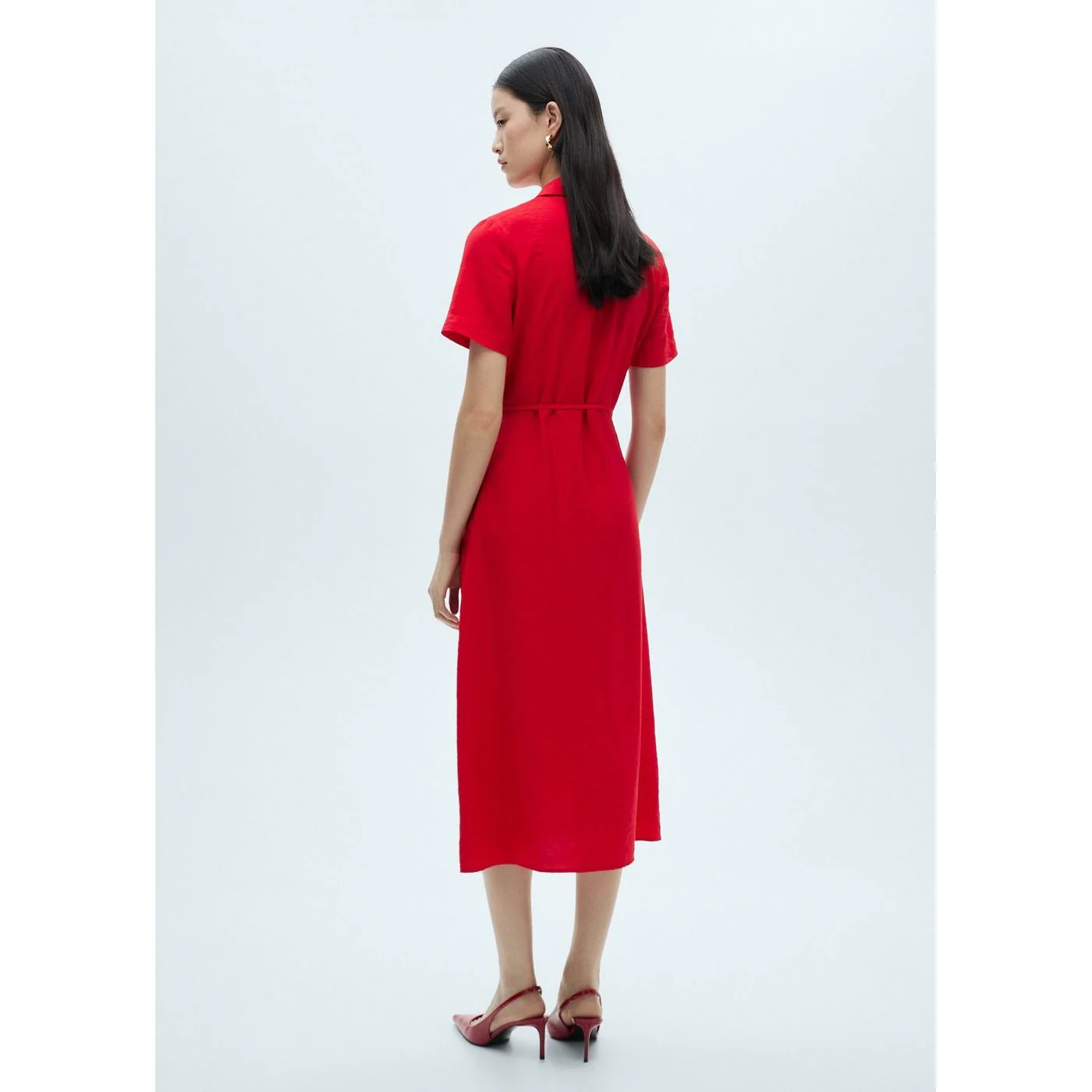 Robe Cami-H - Rouge - Image 3