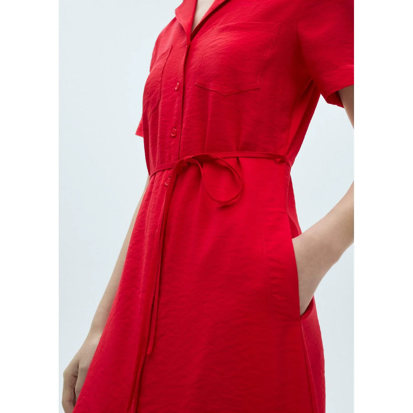 Robe Cami-H - Rouge - Image 5