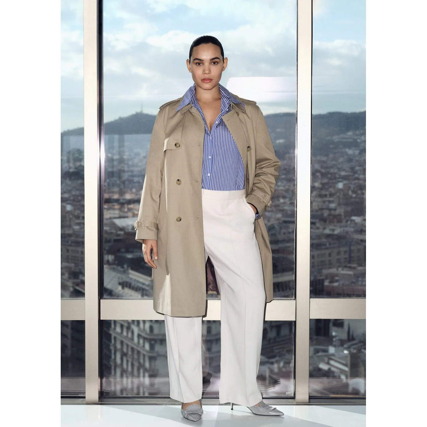 Trench Polana - Beige - Image 10