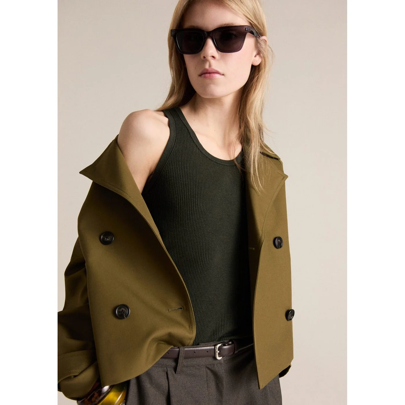 Top Shadowin - Kaki - Image 2