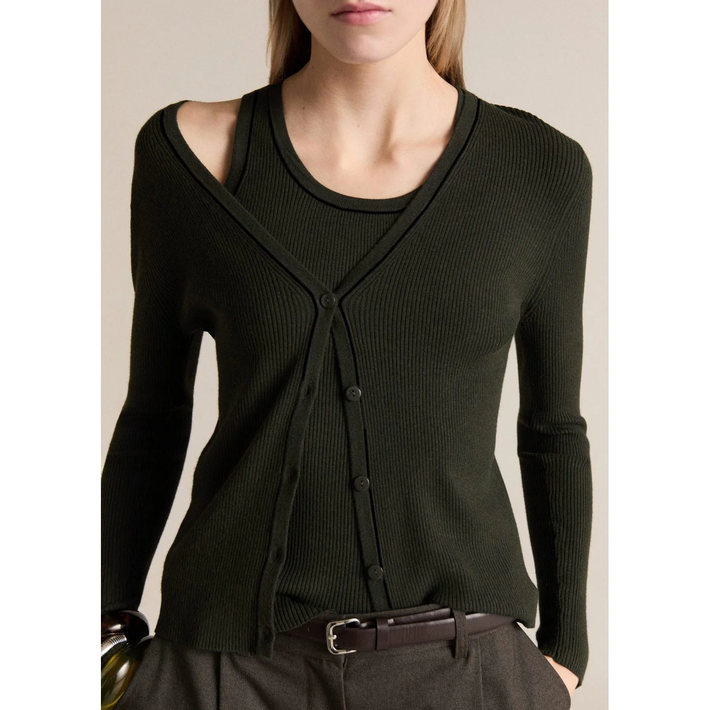 Top Shadowin - Kaki - Image 5