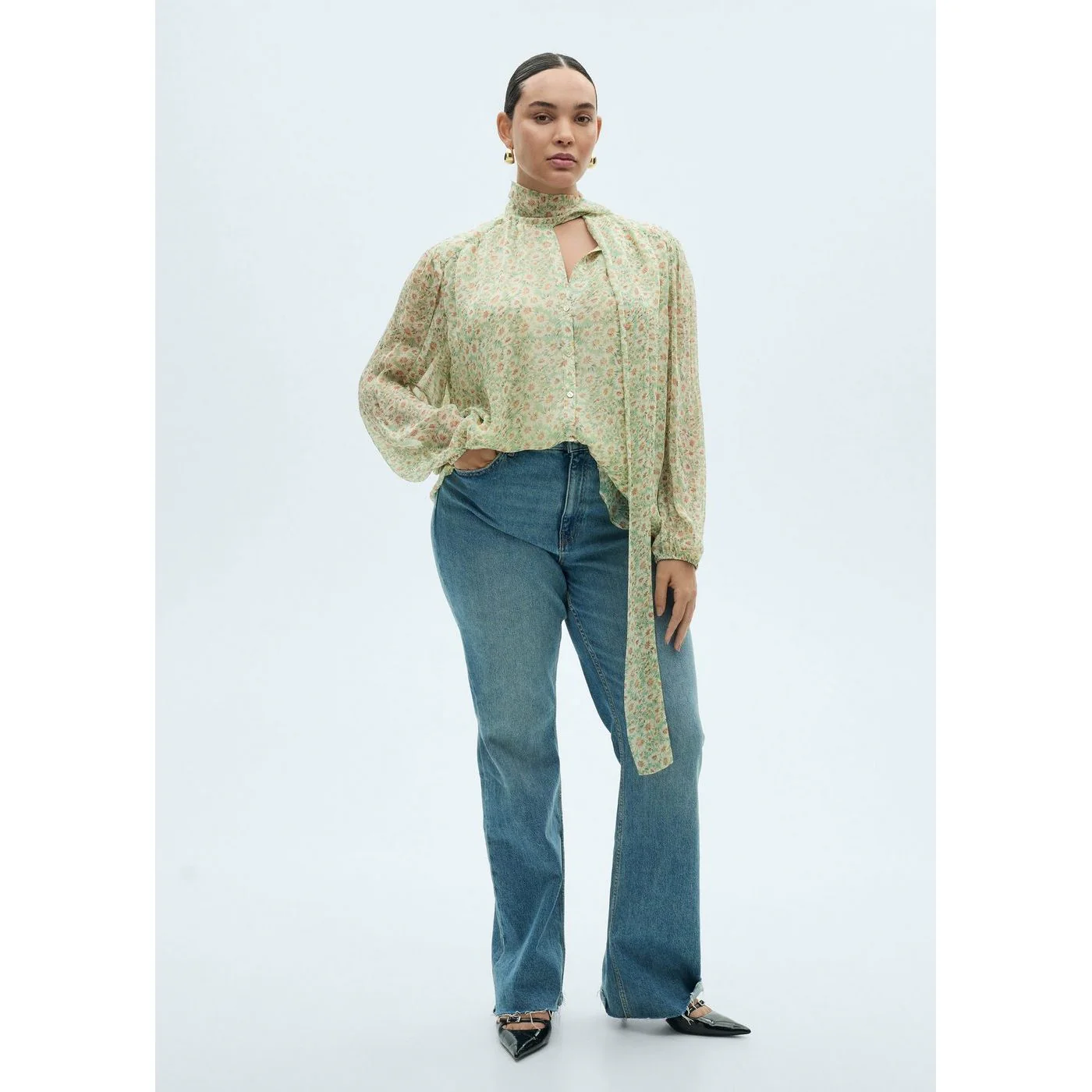 Blouse Belle - Green - Image 5