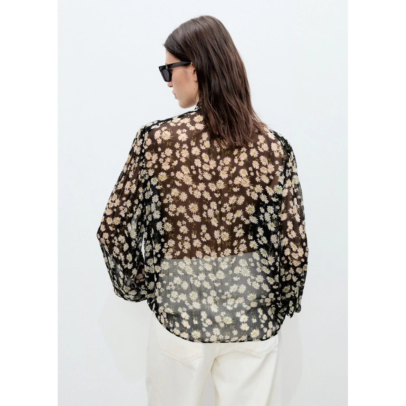 Blouse Belle - Black - Image 3