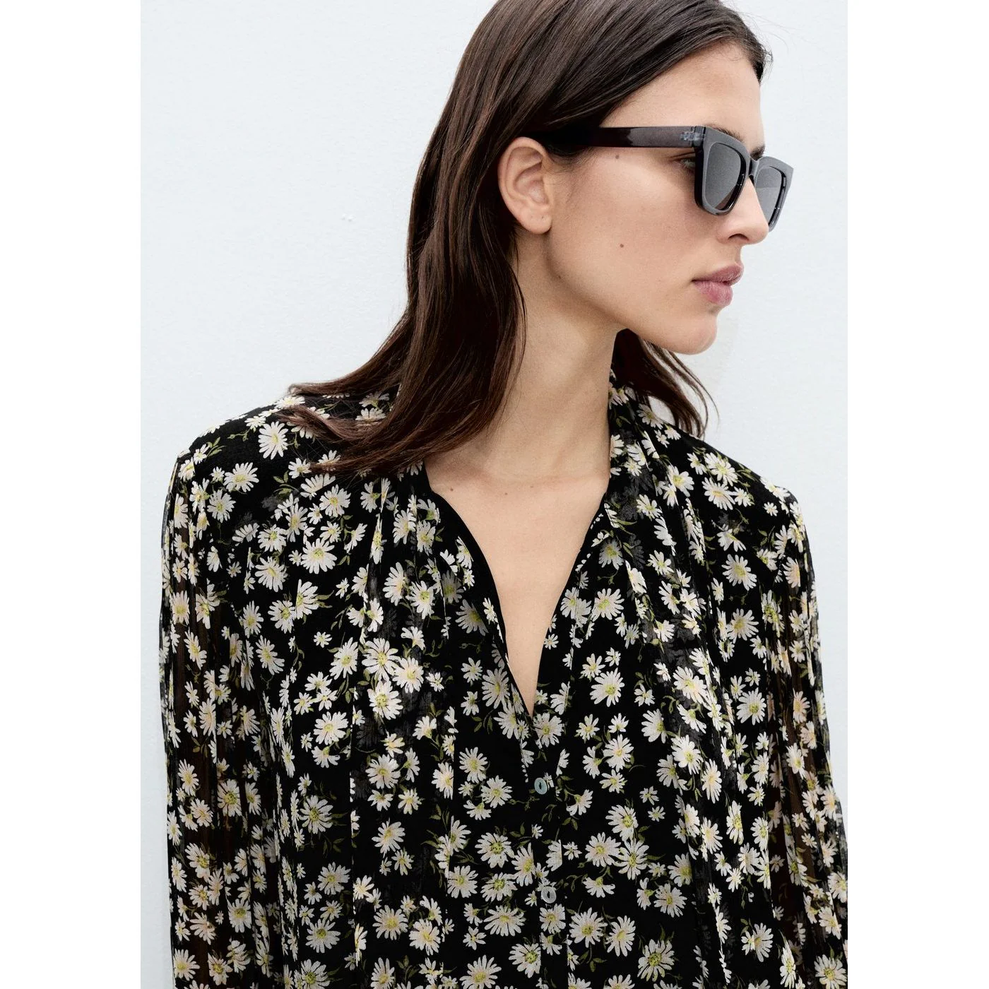 Blouse Belle - Black - Image 4