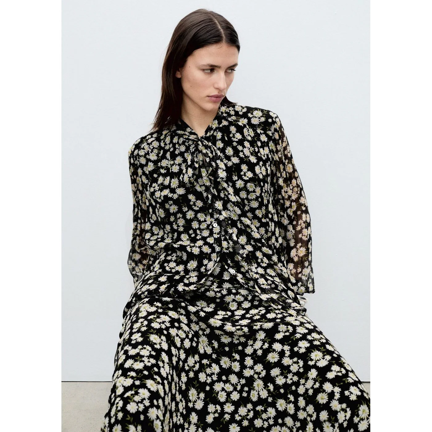 Blouse Belle - Black - Image 5