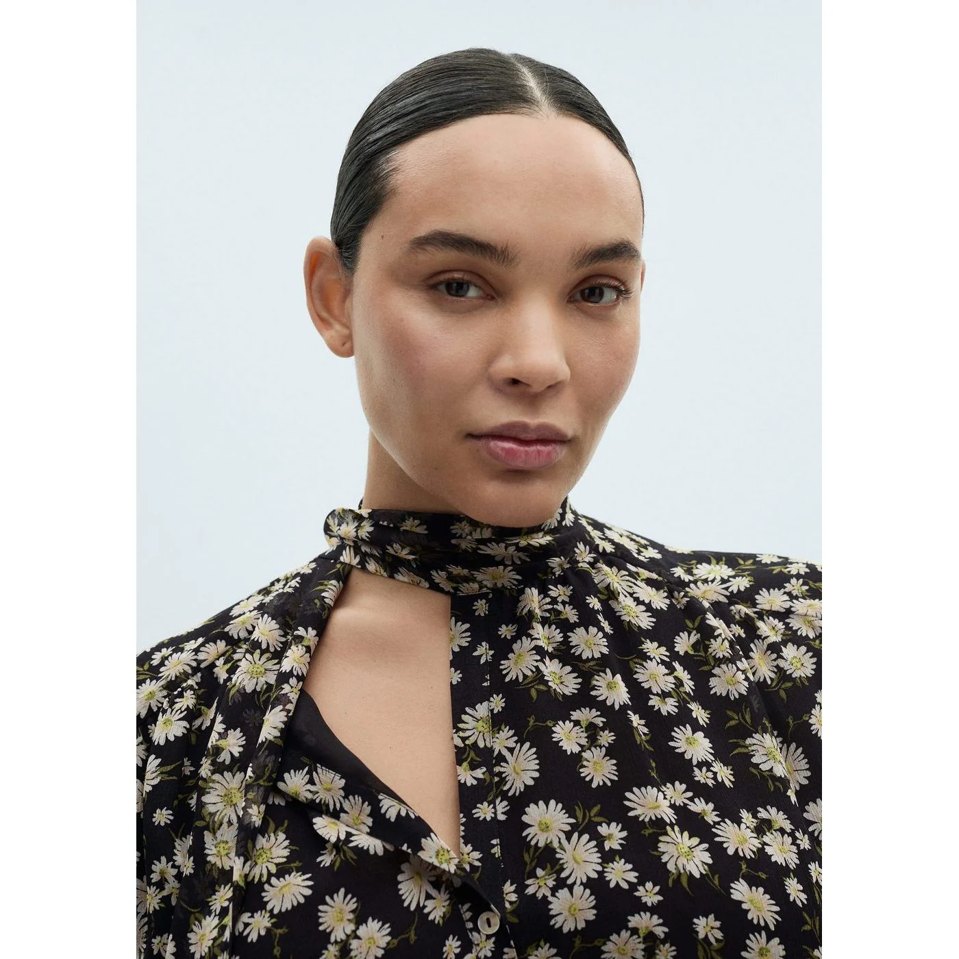 Blouse Belle - Black - Image 7