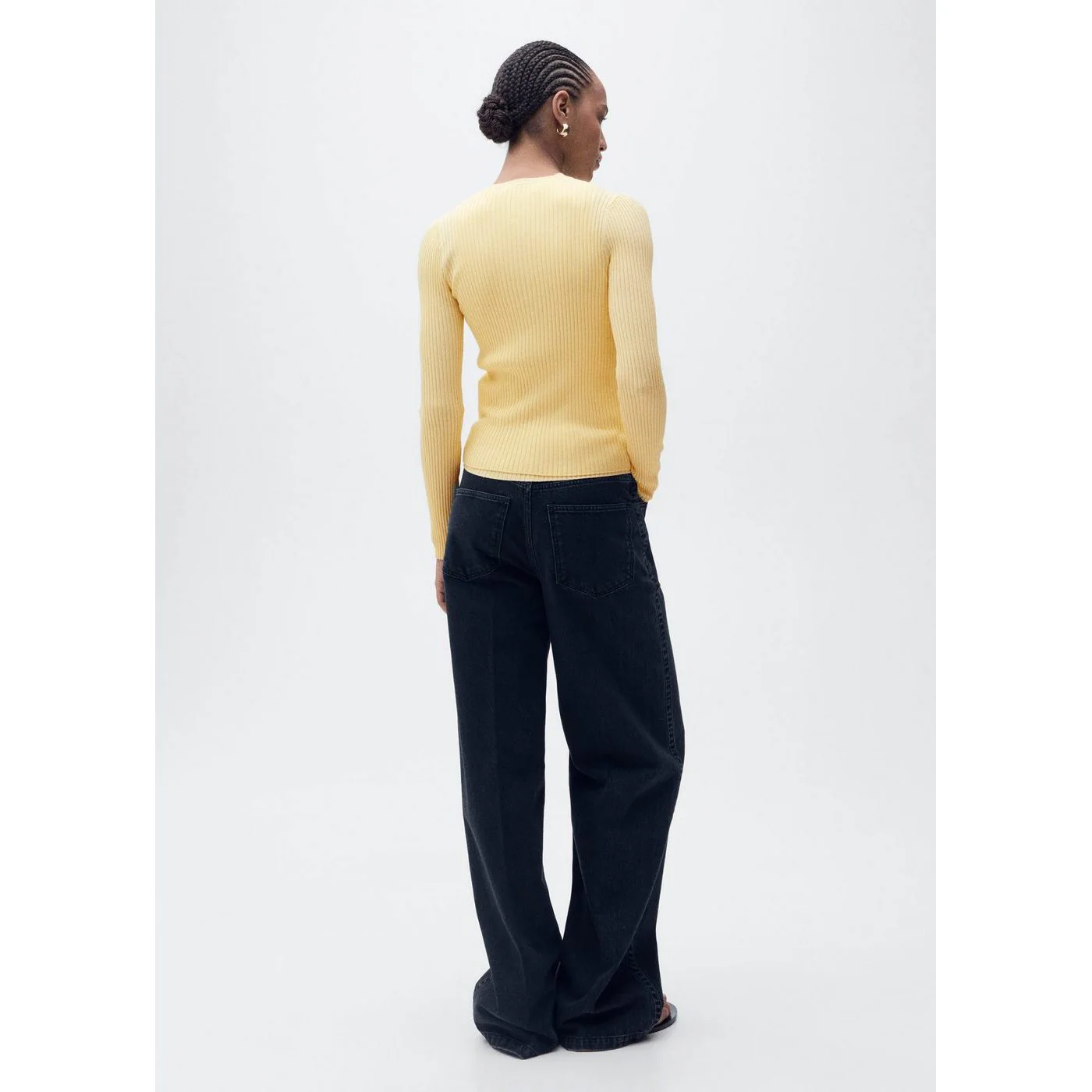 Cardigan Bugambi - Jaune - Image 3