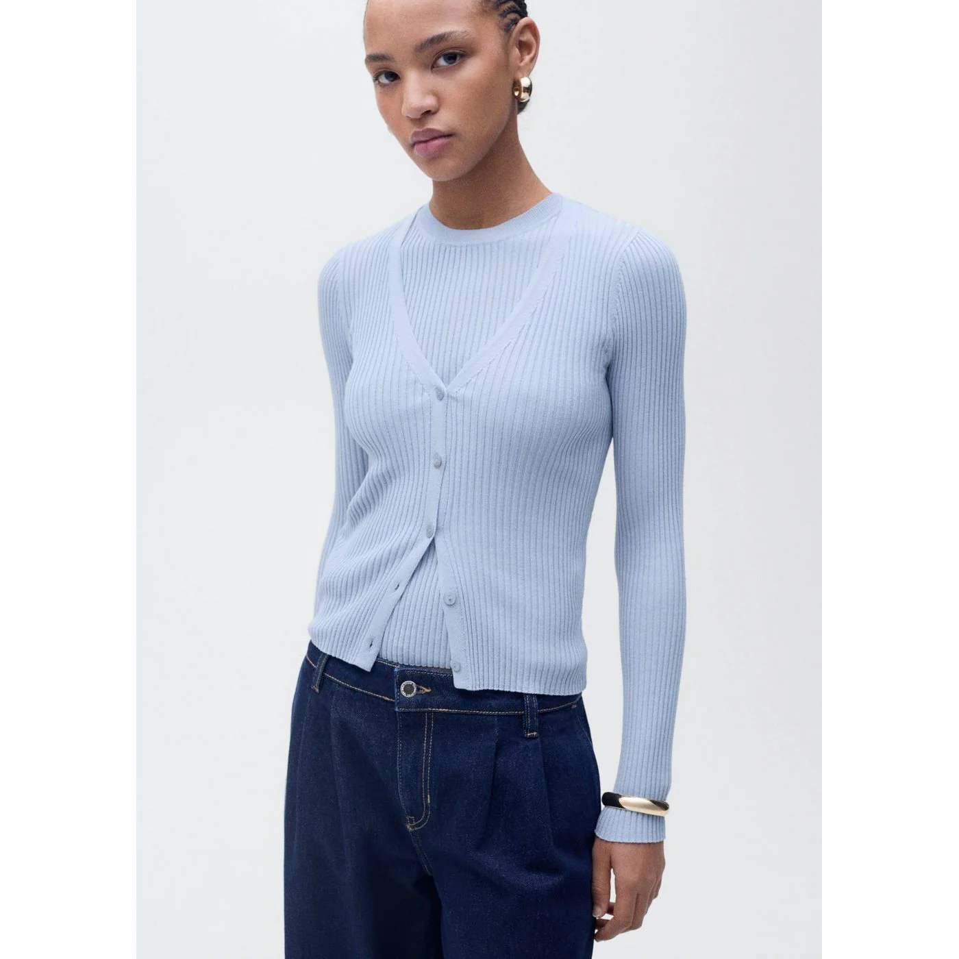 Cardigan Bugambi - Bleu Ciel - Image 2