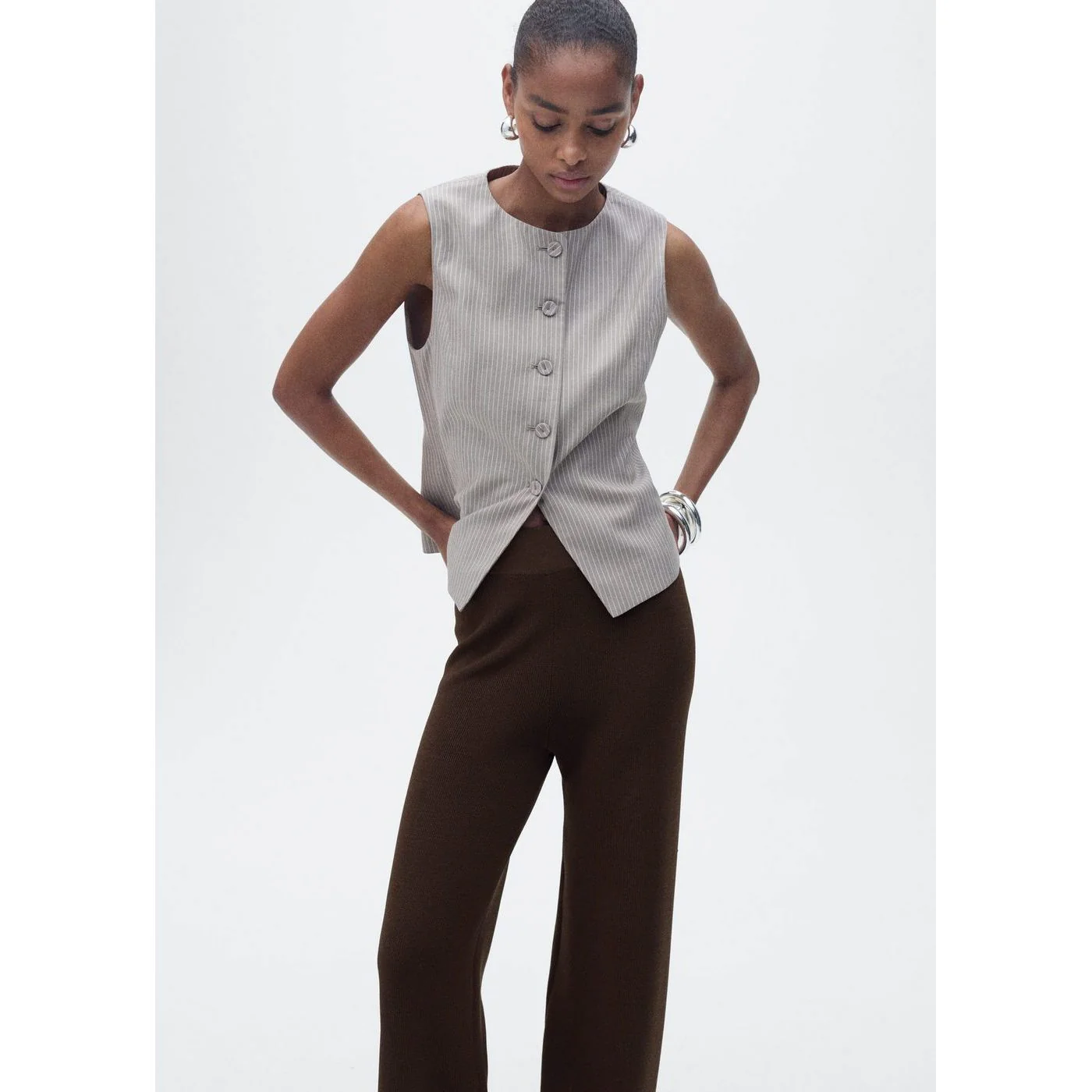 Pantalon Sesete - Chocolat - Image 4